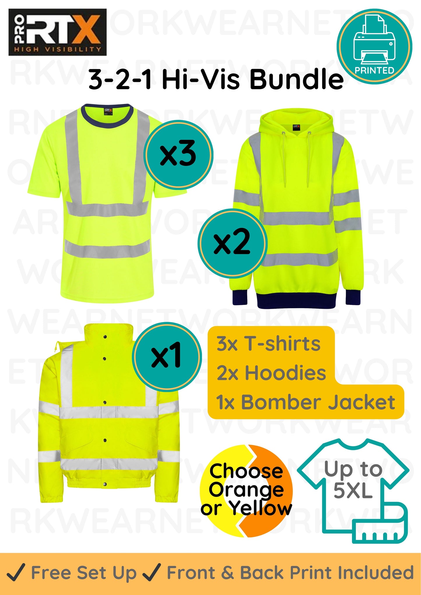 3-2-1 Hi-Vis Bundle