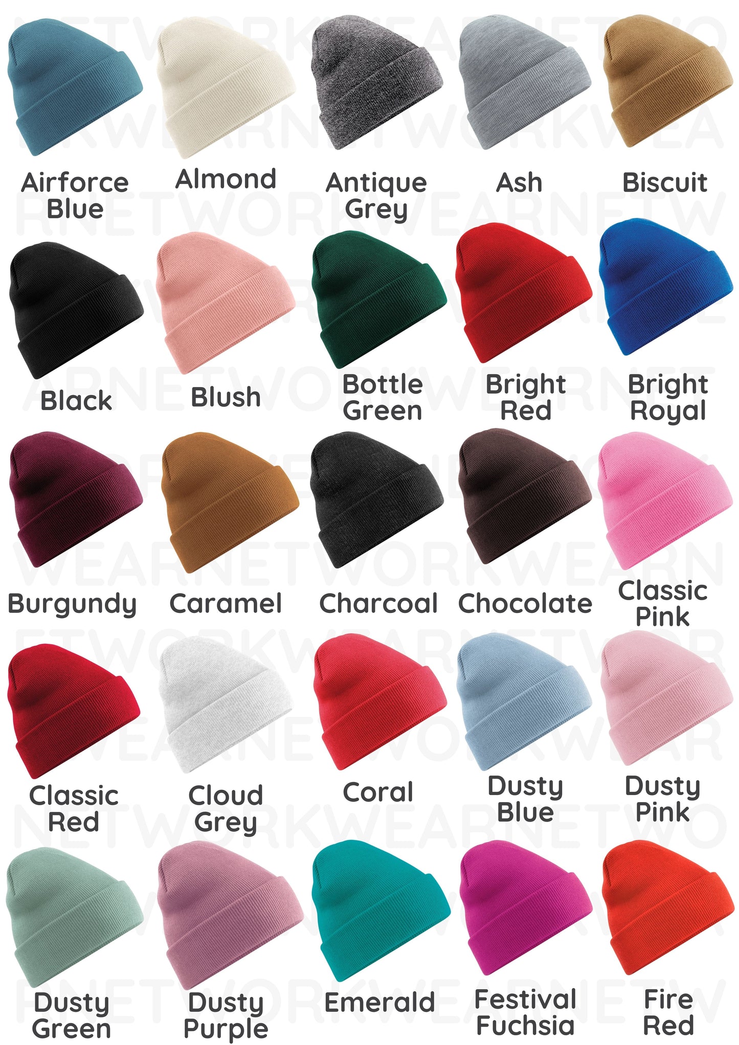 24 Cuffed Beanie Bundle