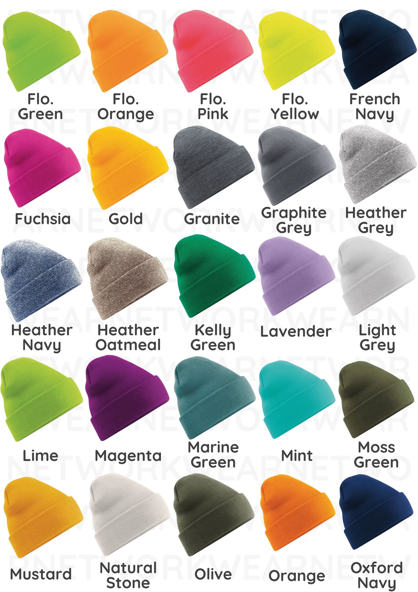 24 Cuffed Beanie Bundle