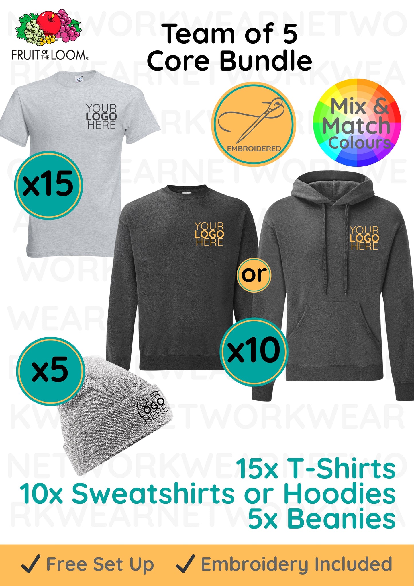 Team of 5 Core Bundle