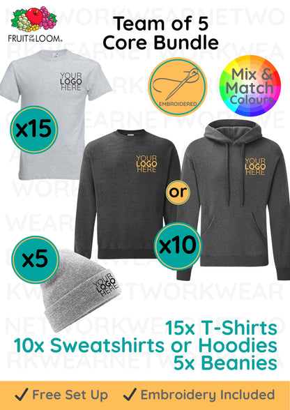 Team of 5 Core Bundle